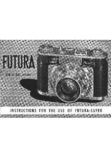 Futura Futura-S manual. Camera Instructions.